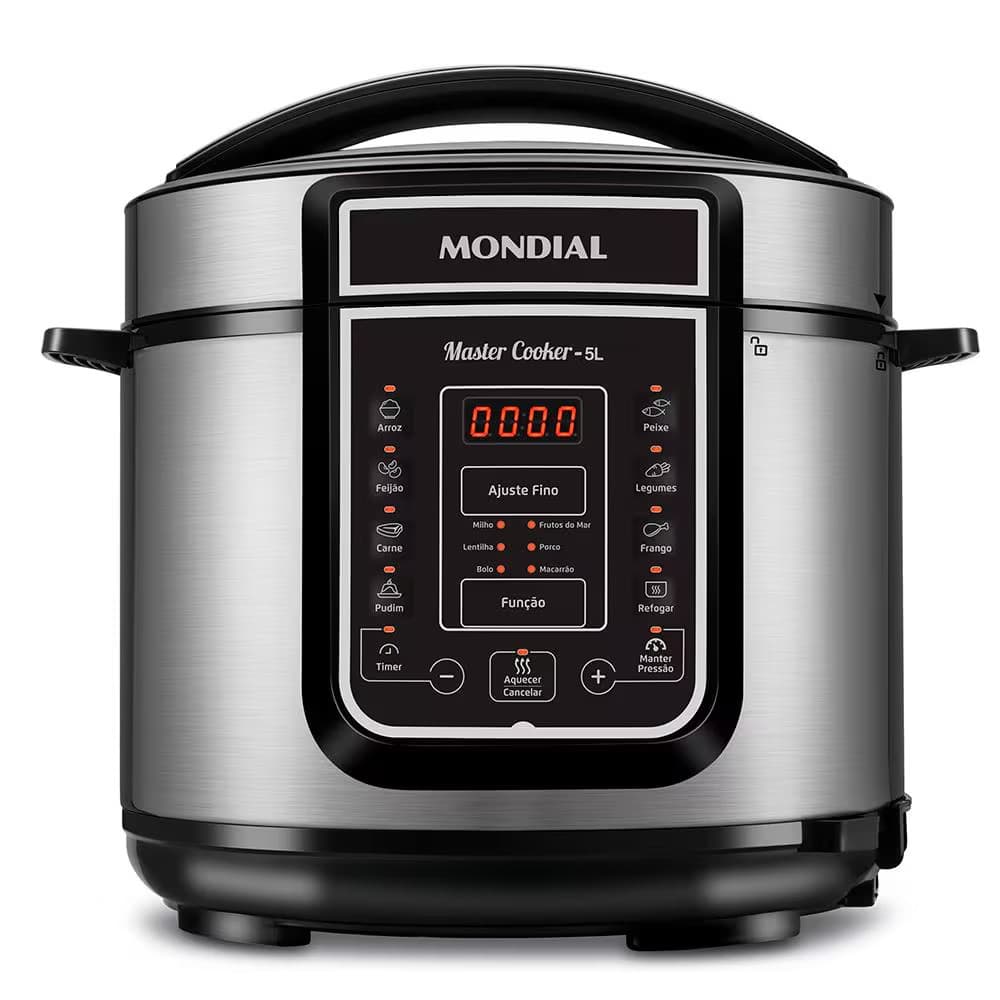 Panela Elétrica de Pressão Digital Master Cooker PE38 5 Litros Mondial