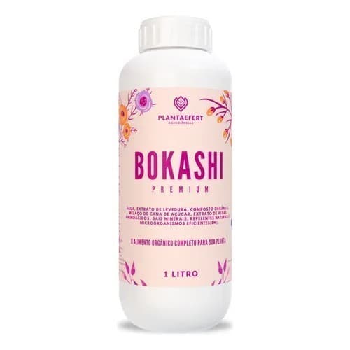 Bokashi Liquido Concentrado 1 Litro Com Microorganismos Eficientes Para Todos Os Tipos De Plantas, Nutrição Completa