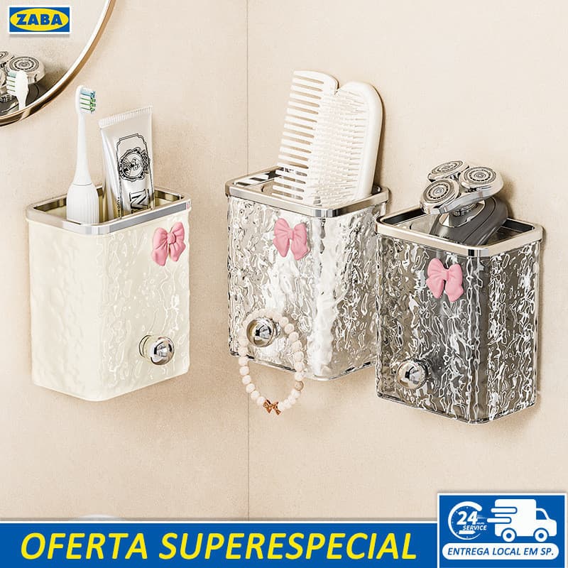 Toiletries Acrílico Caixa De Armazenamento Para Banheiros Com Padrão Glacier Organizador Multifuncional Luxo