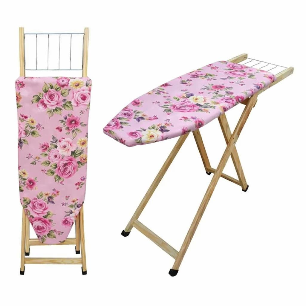 Tábua de Passar Roupas com 2 Regulagens de Altura Tecidos Sortidos