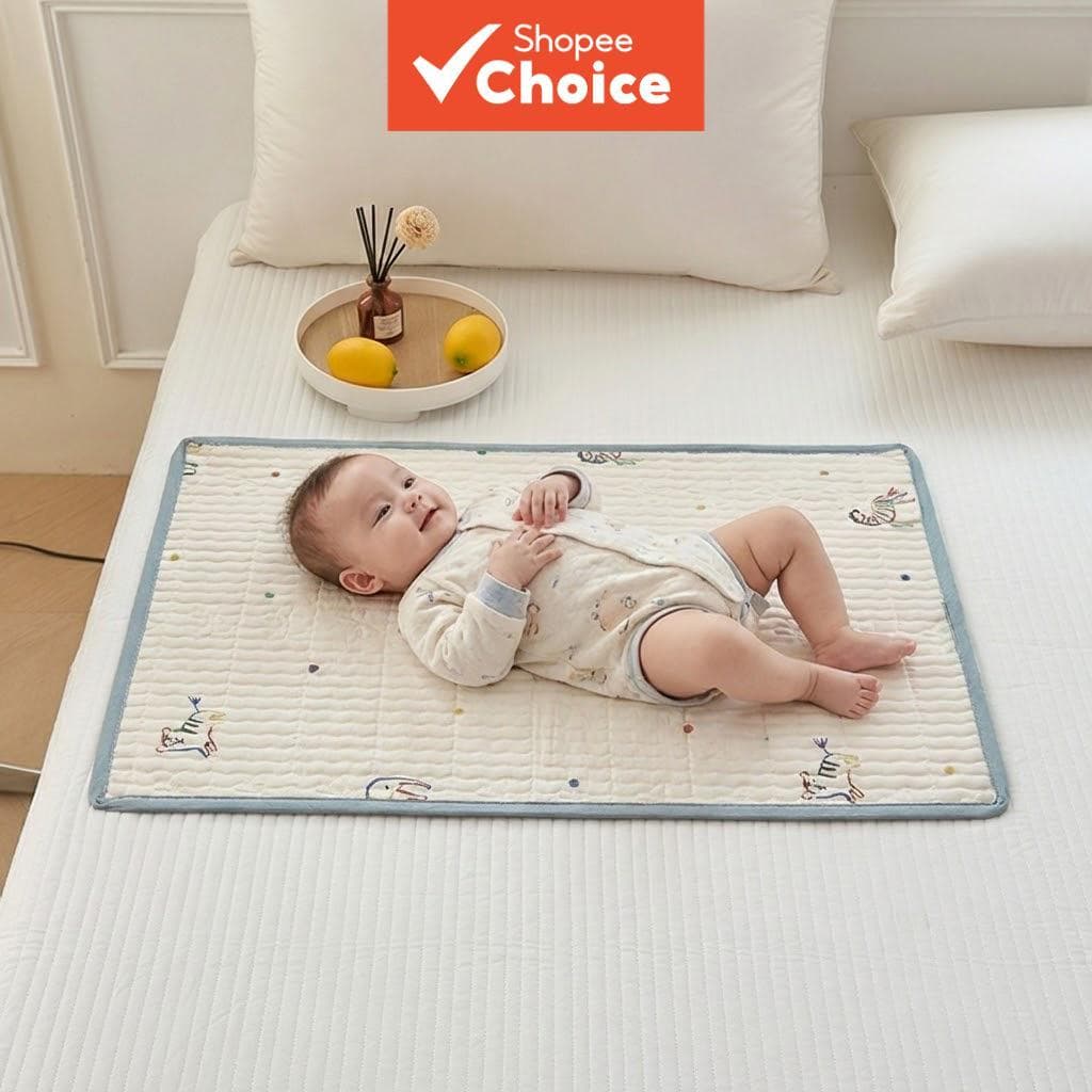 Protetor De Colchão De Algodão Impermeável Lavável Capa De Cama Reutilizável Para Crianças Mulheres E Idosos