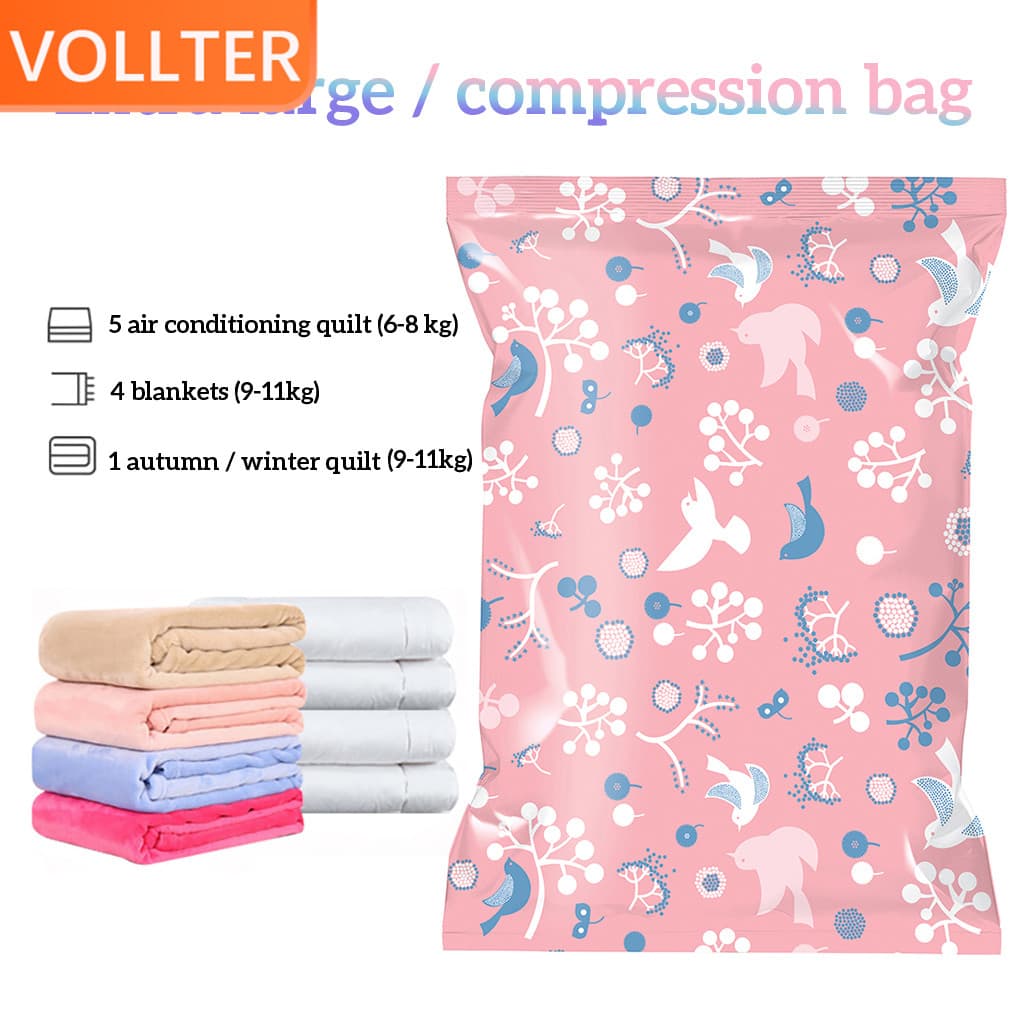 Saco De Armazenamento A Vácuo , Economizador De Espaço , Vedação , Pacote De Compressão , Bolsa Para Colcha , Cobertor ,