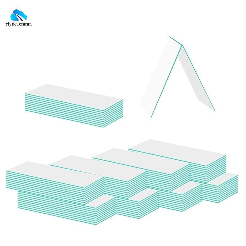 Placa Analógica Clássica De Cromatografia De Camada Fina Com Suporte De Vidro 2.5X7.5 cm GF254 Sílica Gel , Pacote 80