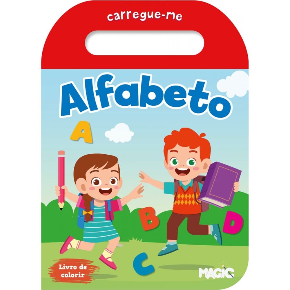 Livro Alfabeto Para Colorir