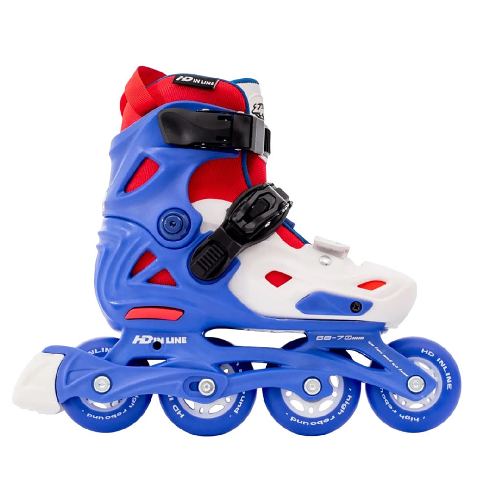 Patins Hd Inline Infantil - Zippy - Blue Cosmo