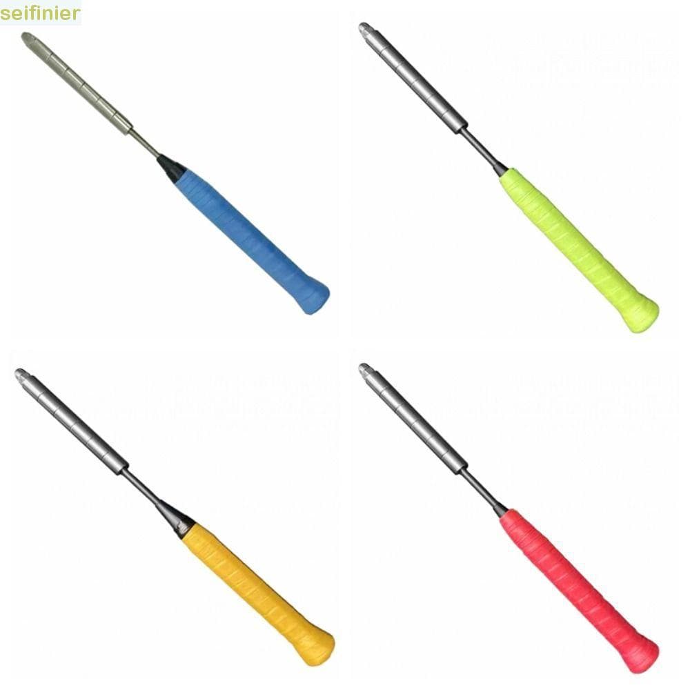 Vara De Treinamento De Badminton SEIFINIER , Treinador De Balanço Com Força De Pulso De Dedo De Aço Inoxidável , Peso