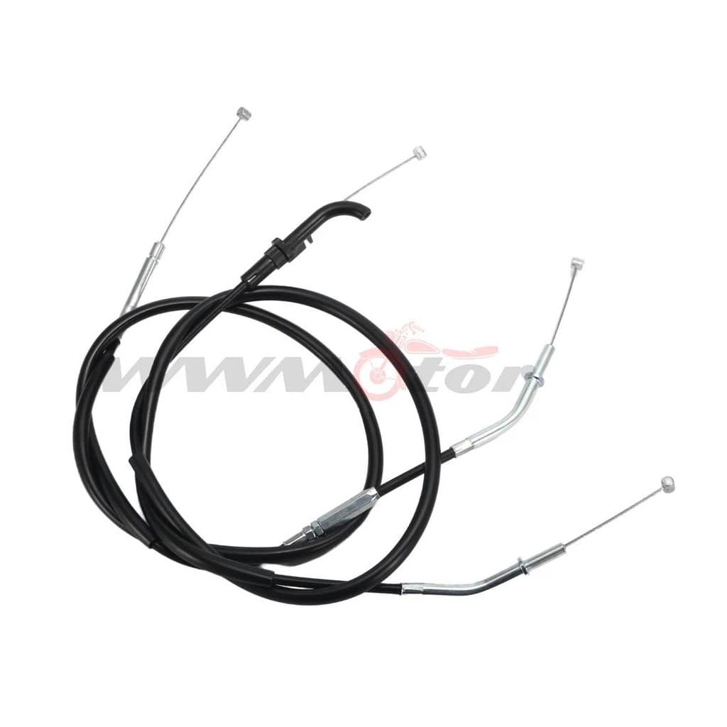 Cabo Do Acelerador Push Pull Linha Para Kawasaki KLE650 Versys 650 2011-2022 54012-0300 54012-0301 De Gás De Motocicleta