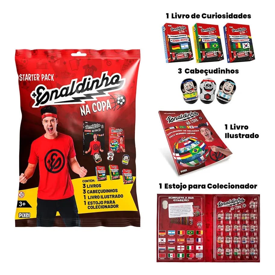 Starter Pack Enaldinho na Copa - EAN 9786551990168