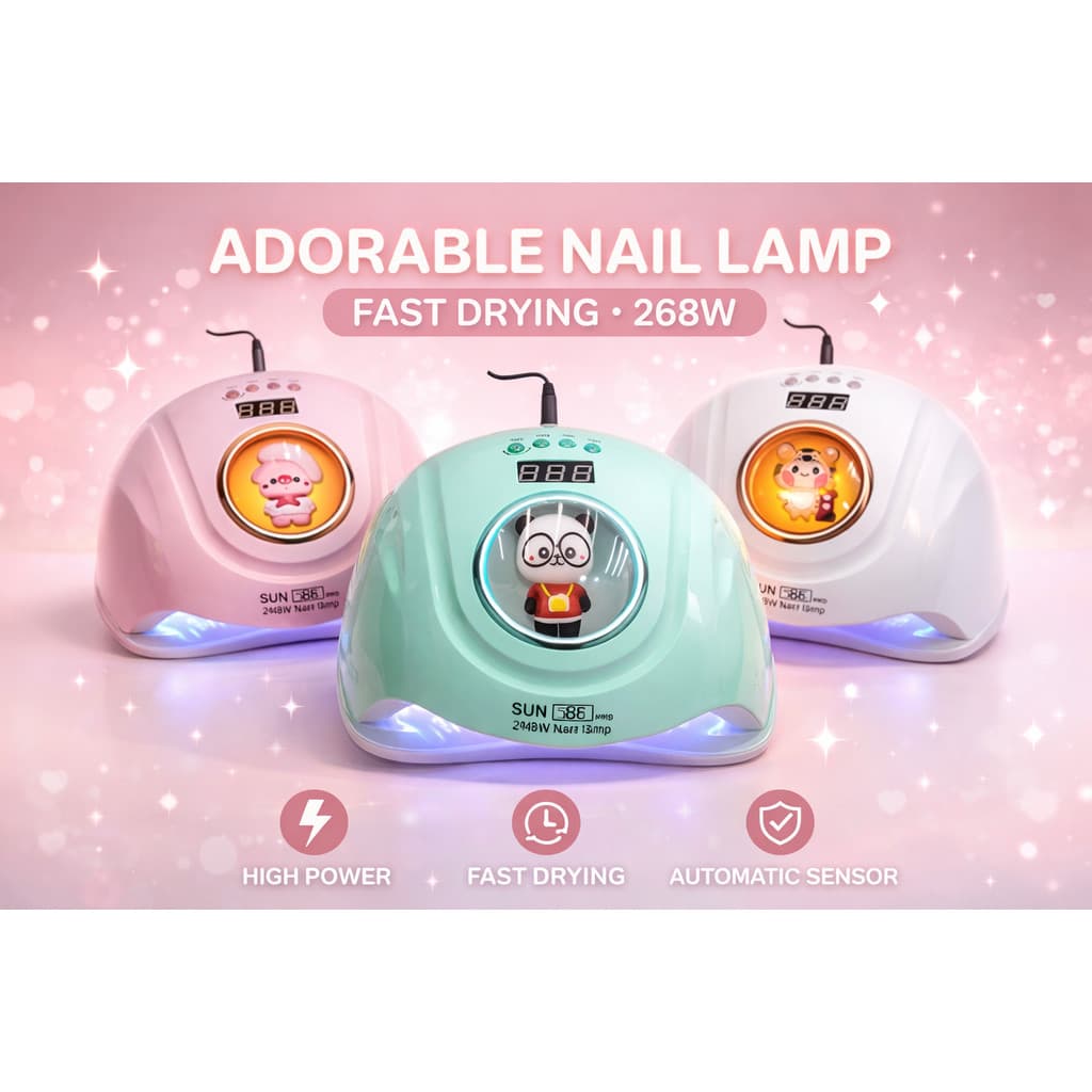 Cabine Sun S8  268W UV/LED Unhas Gel E Acrigel Bivolt-S8