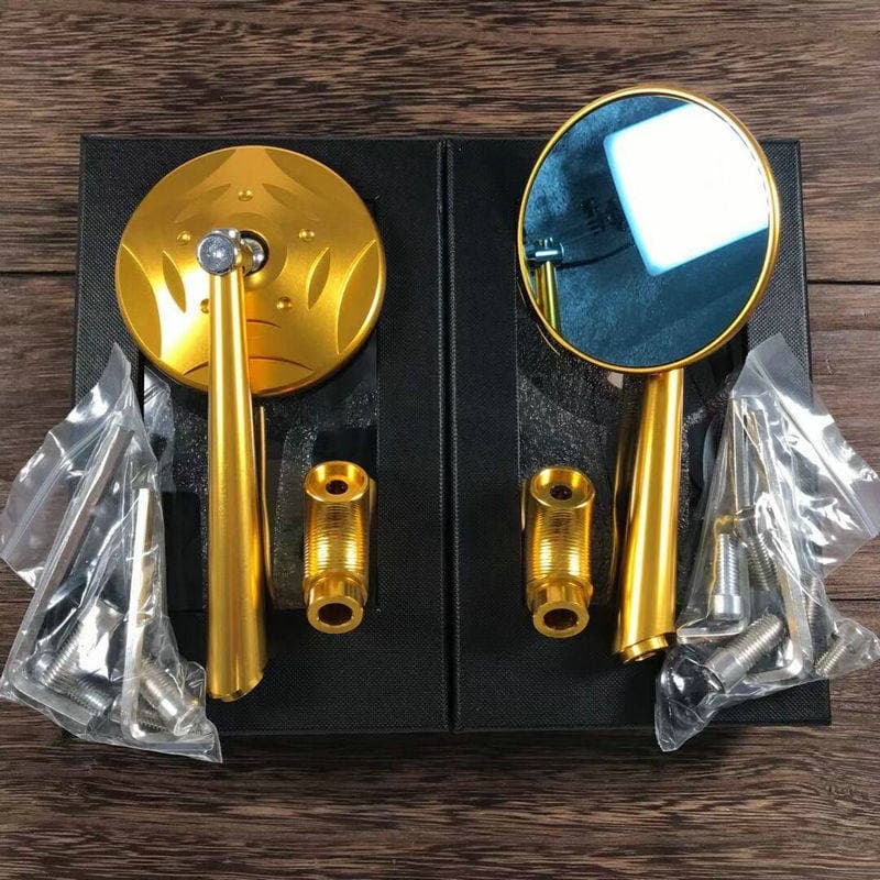 Espelho retrovisor modificado para veículo elétrico bezerro No 9 espelho elétrico para motocicleta Fuxi Jinzhan espelho 