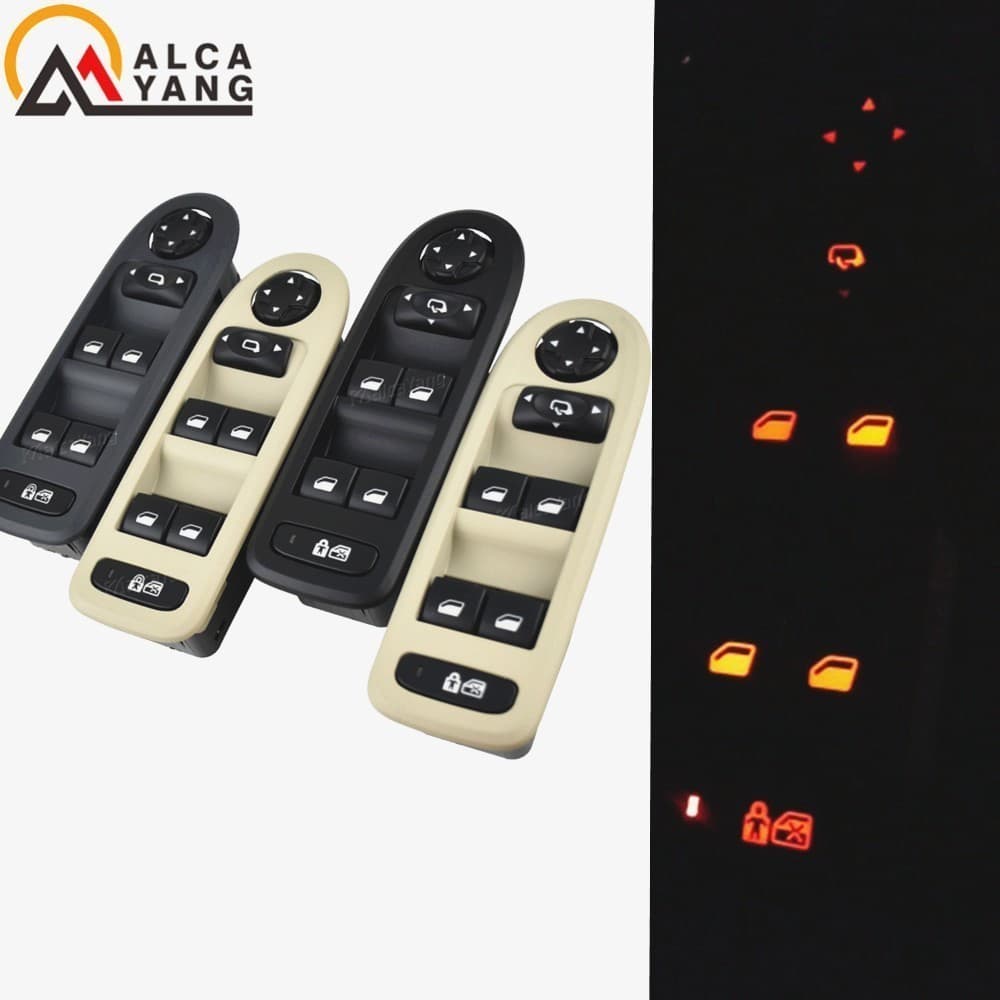 96644915 Para Peugeot 308/508/C5 5 Portas Hatchback Wagon Interruptor De Janela Mestre 2008-2013 30170396 98054508ZD Zd 