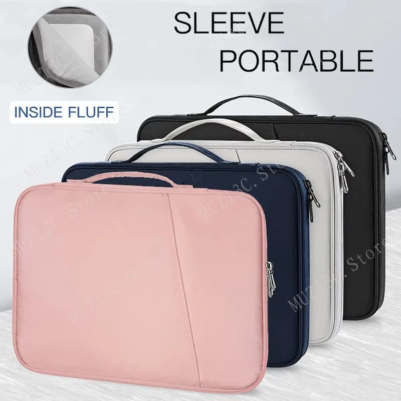 Bolsa Com Alça Para Notebook À Prova D'água , Capa Laptop Macbook Neo 13 " 2026 A3404 Air 11 12 13 13.6 M4 M3 M2 iPad M4