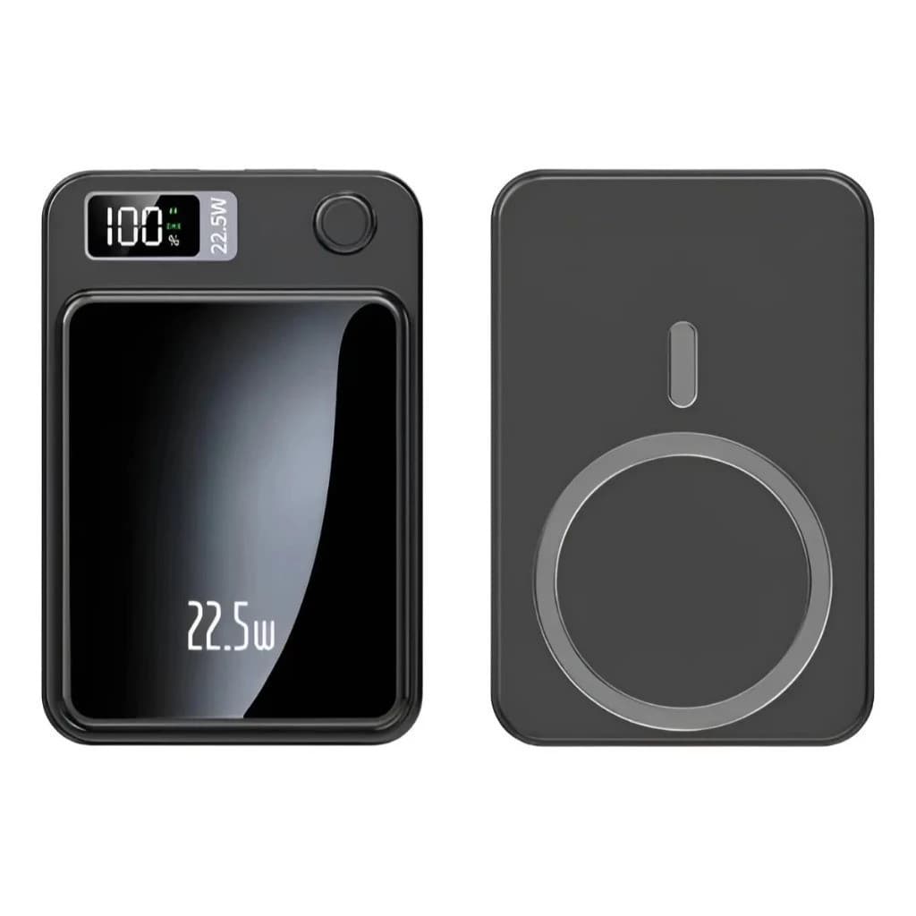 2 EM 1 Carregador Portátil 10000mAh 22.5W Super carregamento rápido Para Iphone Indução Magsafe Powerbank Battery Pack