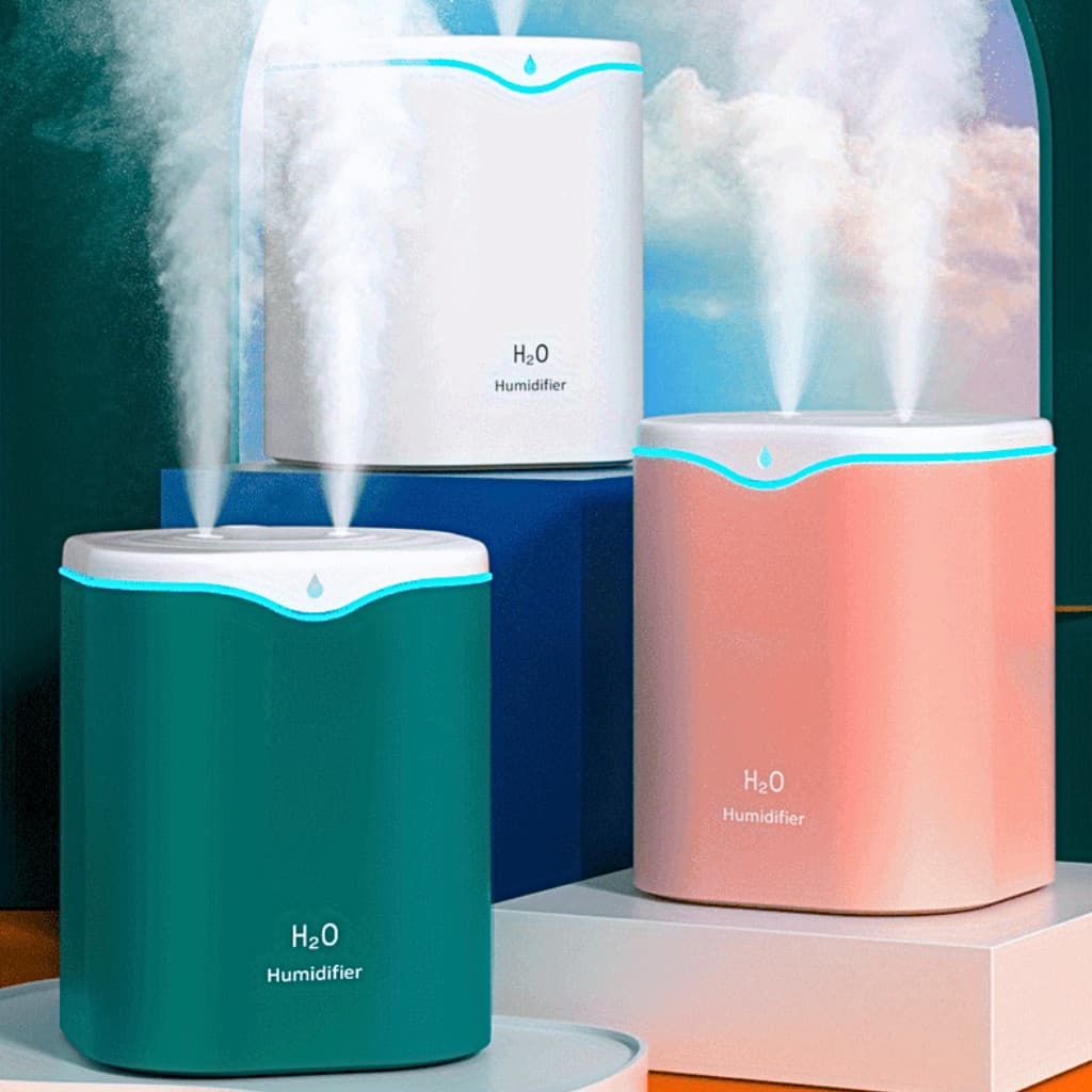 Umidificador Portátil 2 Litros Qualidade e Eficaz Ambiente mais Agradável para Dormir