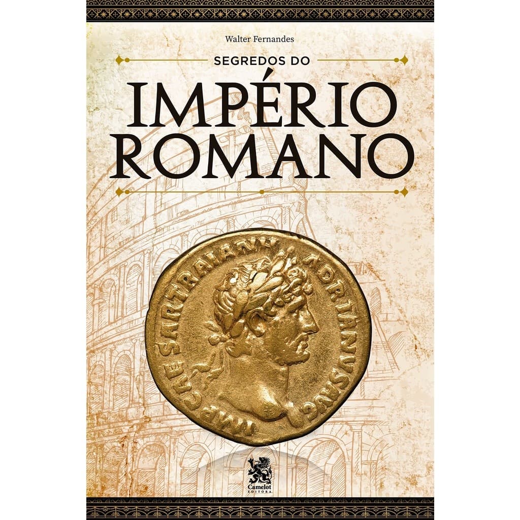 Livro Segredos do Império Romano: Capa Especial