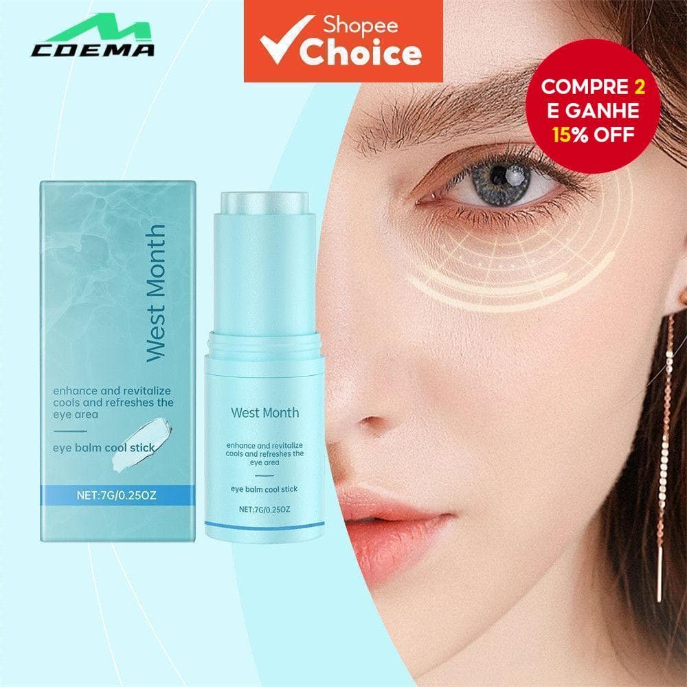 Bálsamo Para Os Olhos , Bastão Fresco Iluminar E Revitalizar Sob Anti-Rugas , Removedor De Inchaço , Círculo Escuro , Cu