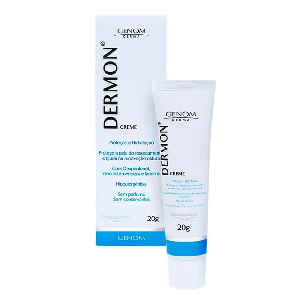 Creme Hidratante Dermon Sem Perfume 20g - Genom