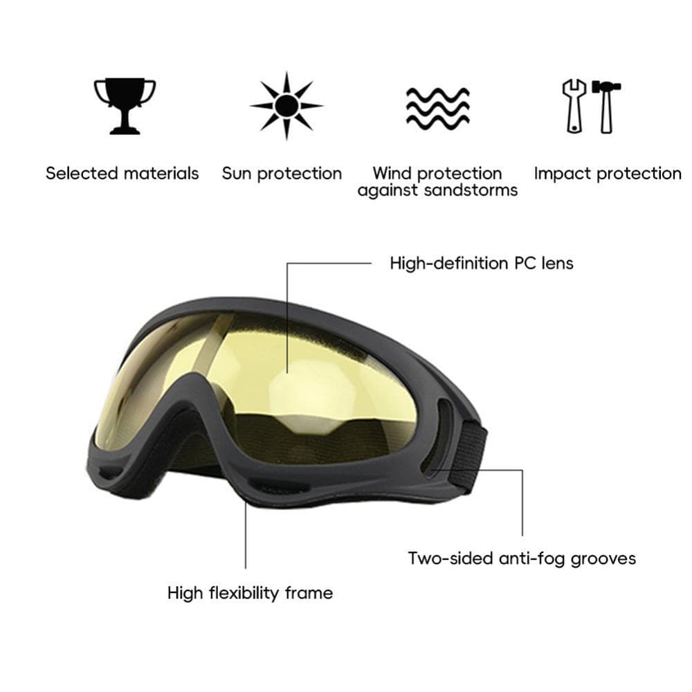 TKEY Profissional À Prova De Vento E Poeira Óculos De Alta Definição Resistente A UV Anti-Nevoeiro Renda Para Motociclet