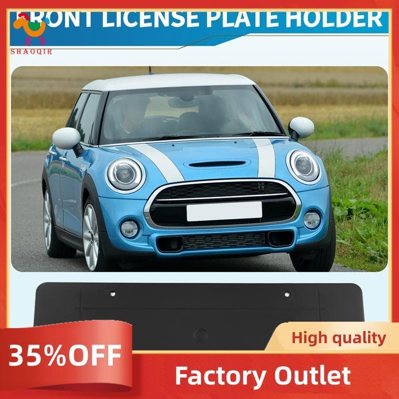 Para MINI F56 F57 2021 Placa De Identificação Frontal Transportadora Licença 51749853981