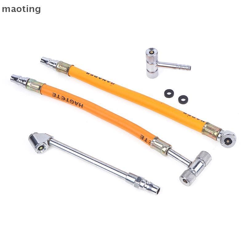 maoting Inflável Bicicleta Moto Tru Pneu Inflator Conector Ferramentas De Ferragem Bocal Do Carro Válvula Mangueira Ar I