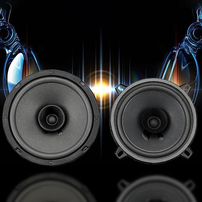 [Jetingbuy] Alto-Falantes Para Carro De 4/5/6.5 Polegadas Subwoofer Verde Coaxial Áudio Automotivo Universal Frequência 