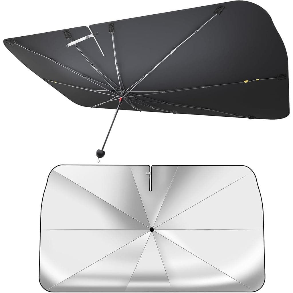 Guarda-sol para Carro 7F, Protege dos Raios Solares e Protege o Interior, Protetor Solar para Para-brisa de Carro, Capa 