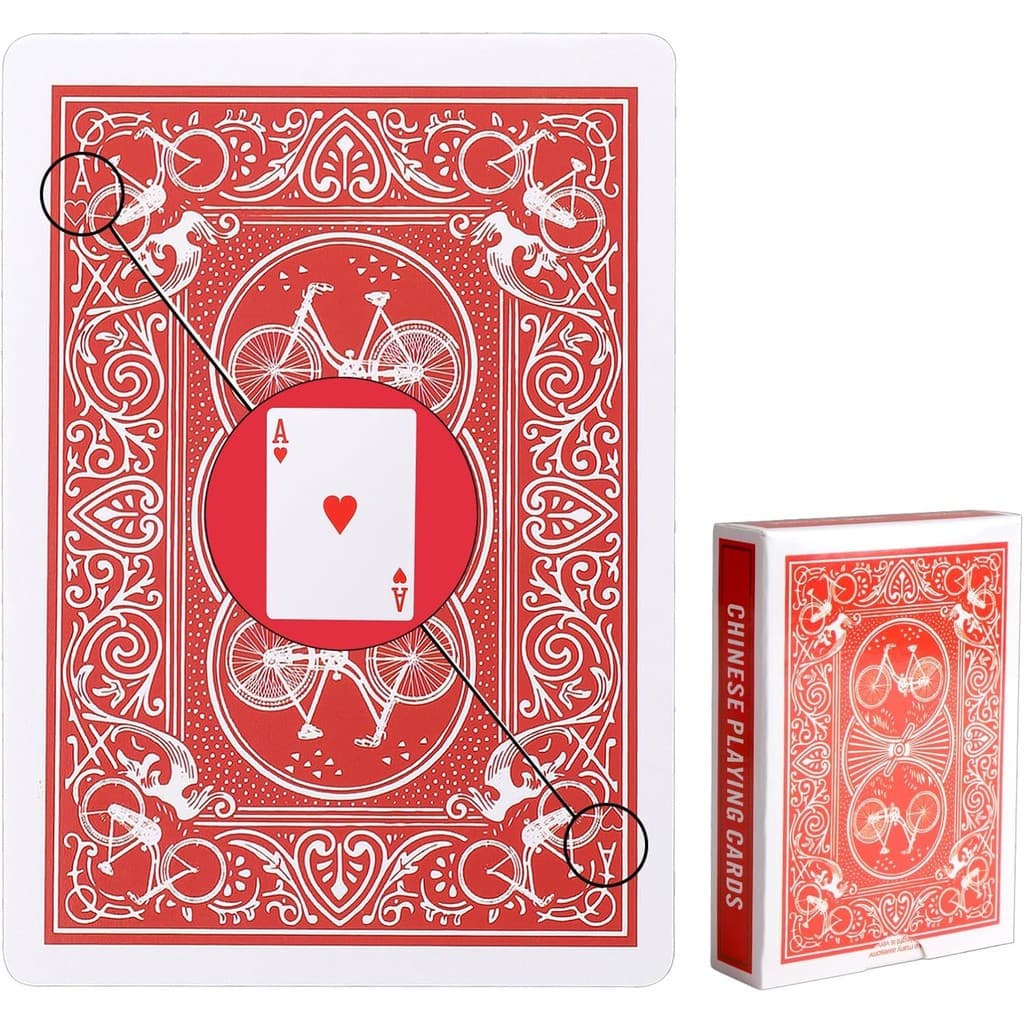 Cartas de Baralho Marcadas CEHEYA, Cartas Mágicas, Baralhos Marcados com Sinais Ocultos no Verso, Truques de Mágica para