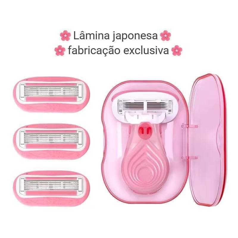 Removedor De Pêlos Feminino Sensível Gillette Venus-3 Lâminas Revestidas De Diamante , Lubrastrip Deslizante