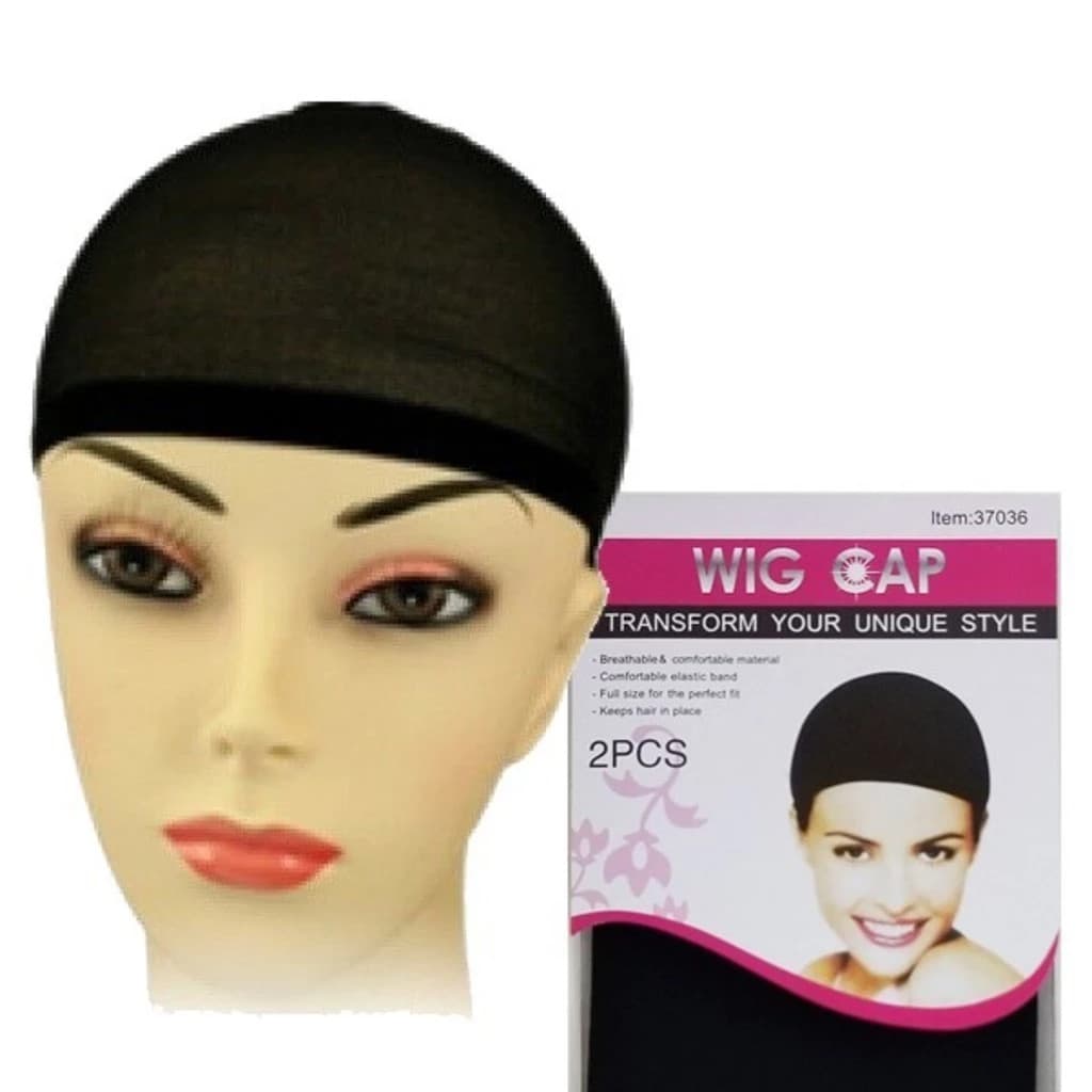 Kit 2 Unidades - Touca Cap Fina para Wig | Conforto e Segurança sob Perucas