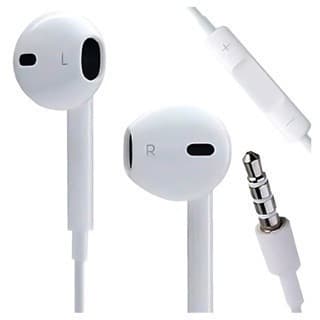 Fone de Ouvido Com Fio Microfone Controle de Chamadas Entrada P2