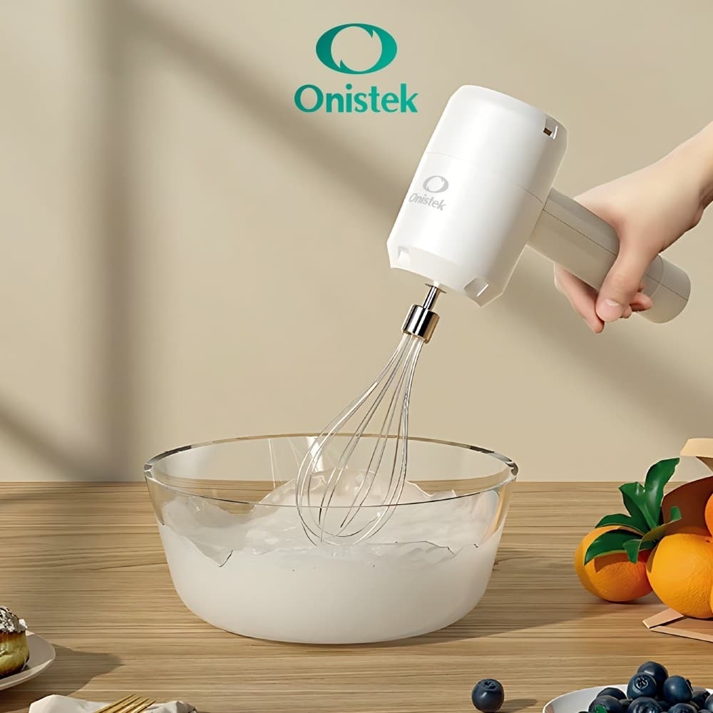 Mini Batedeira e Processador Elétrica Portátil 2 Em 1 Recarregável Mixer a Bateria