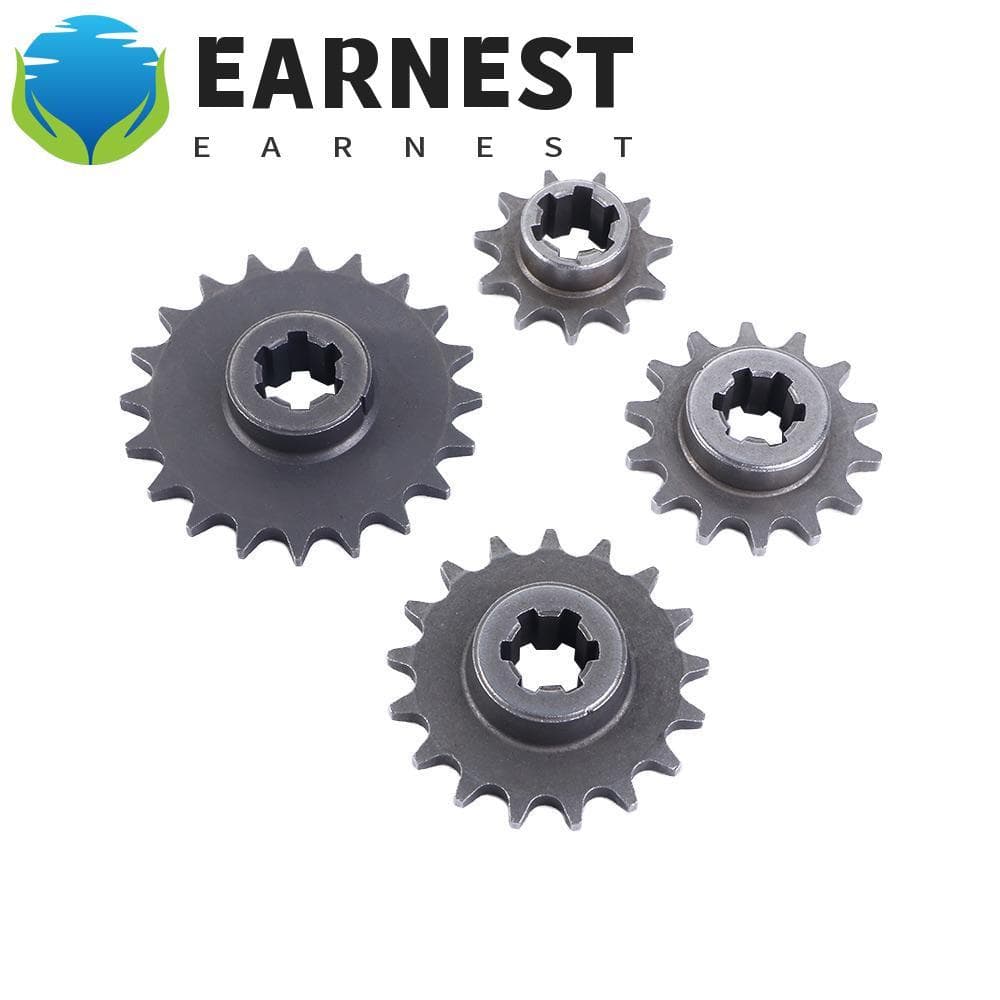 EARNEST Roda Dentada Dianteira Ciclomotor Scooter Caixa De Engrenagens Dirt Bike ATV Quad Para 47cc 49cc