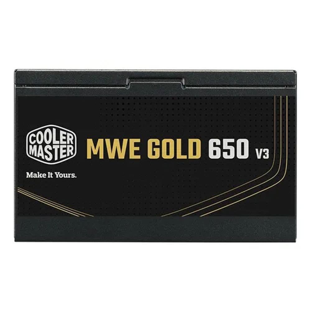 Fonte Cooler Master ATX 3.1 650W MWE Gold 650 V3 PFC Ativo 80 Plus Gold