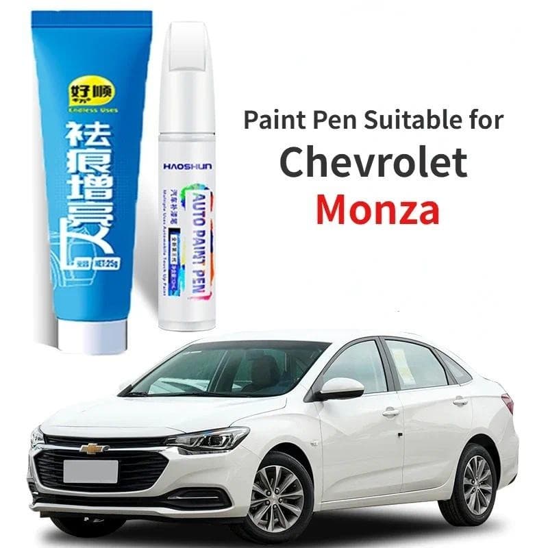 Caneta De Pintura Adequada Para Chevrolet Monza Fixador De Tinta Ingênuo Branco Alto Frio Cinza 22 Cruze Modificado Carr