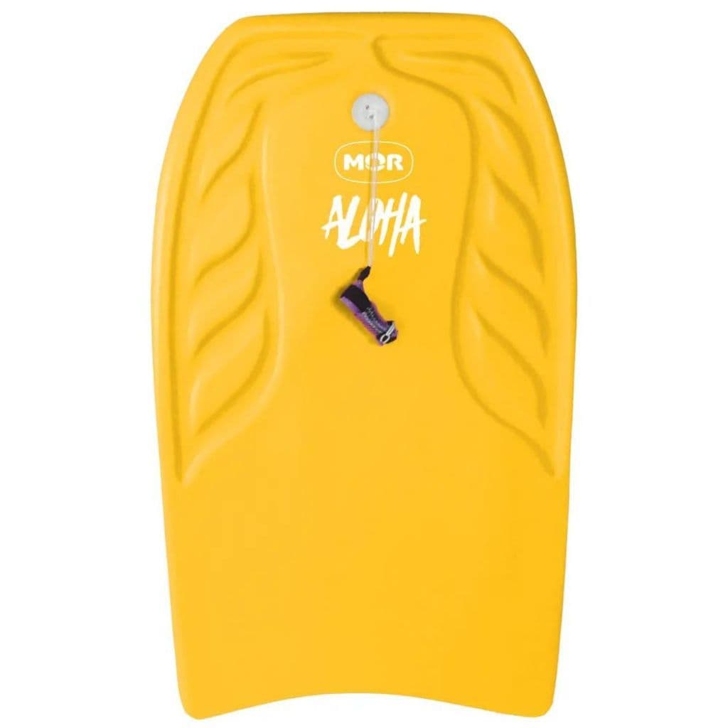 Prancha BodyBoard Aloha Surf 87x47 Amarelo 001561 Mor
