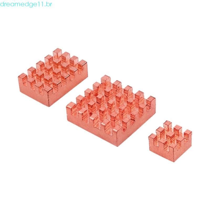 dreamedge11 Dissipador Calor Cobre Maximiza A Estabilidade Para RV2, Deformação, 3 Peças