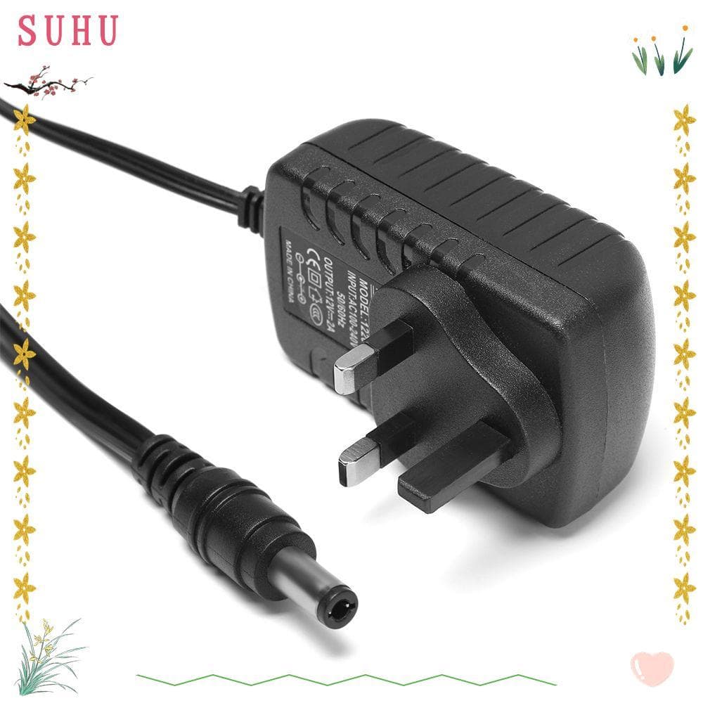 Adaptador SUHU AC/DC 12V 2A Fonte De Alimentação Universal De Segurança Para Câmera LED Strip CCTV