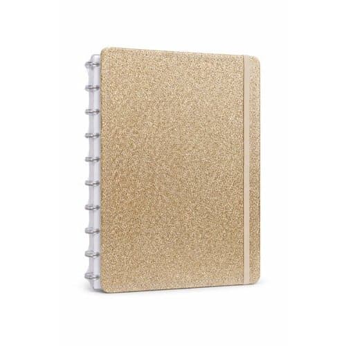 Caderno Medium Reposicionavel Capa Dura Organizador Notebook Papelaria