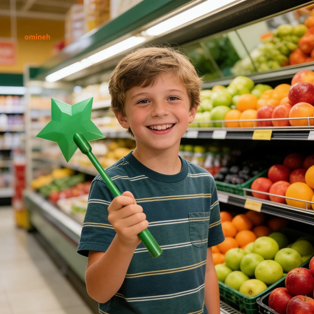 Porta-Cartões Sem Contato Varinha De Estrela Colorida Impressa Em 3d Presente De Pagamento Mágico De Crédito Para Crianças E Adolescentes-Diversão