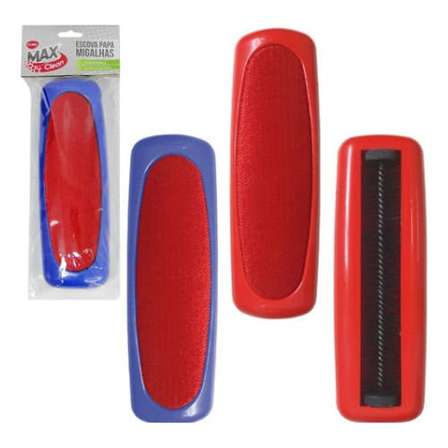 Escova Giratória Pega Migalha Zein Mini Feiticeira Vermelha Compacta