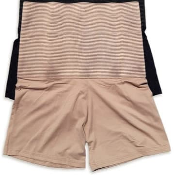 Short modelador com cinta integrada