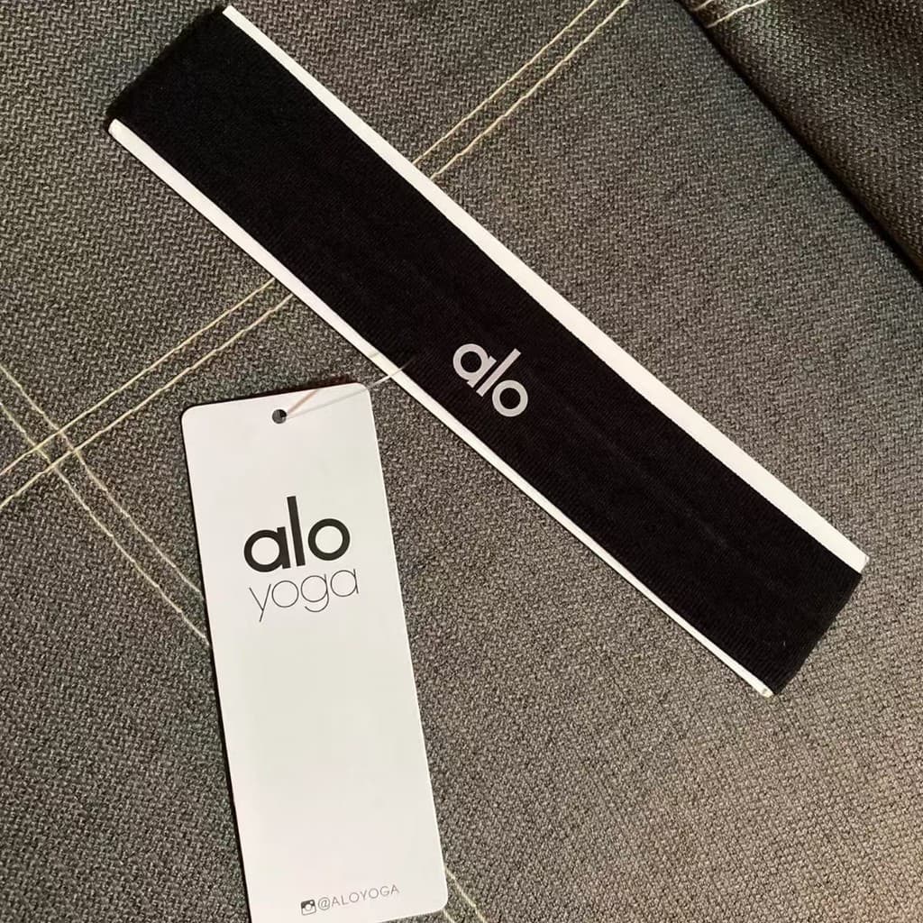 yoga Tiara de malha para ioga, Faixa para corrida alo