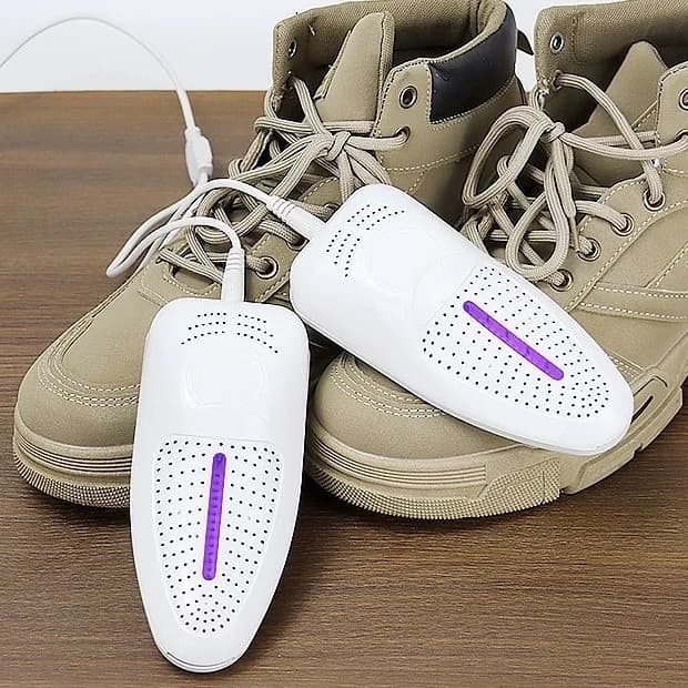 Secador De Tênis Meia Aquece 360 Graus Reduz Odor Uv Tomada Bivolt TV-628