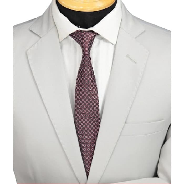 Terno Microfibra cinza silver