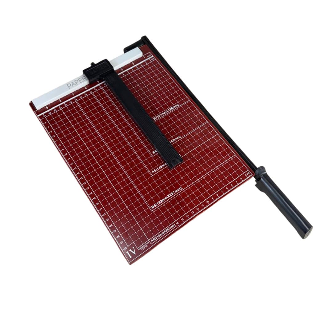 Guilhotina em Madeira A4 Papel 10 Folhas Ajustador Bloqueio