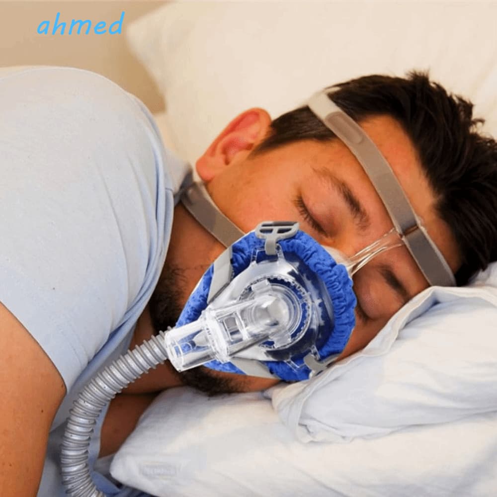 Forros De Máscara Nasal AHMED CPAP , Capas Confortáveis E Reutilizáveis , Almofada De Tecido Respirável Macio