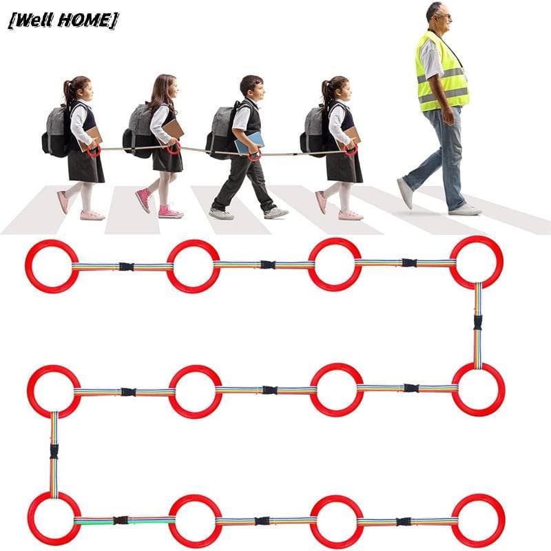 [Well HOME] 12 Unidades/Conjunto Corda De Caminhada Para Crianças Pré-Escolares Transição Removível Segurança Berçário A
