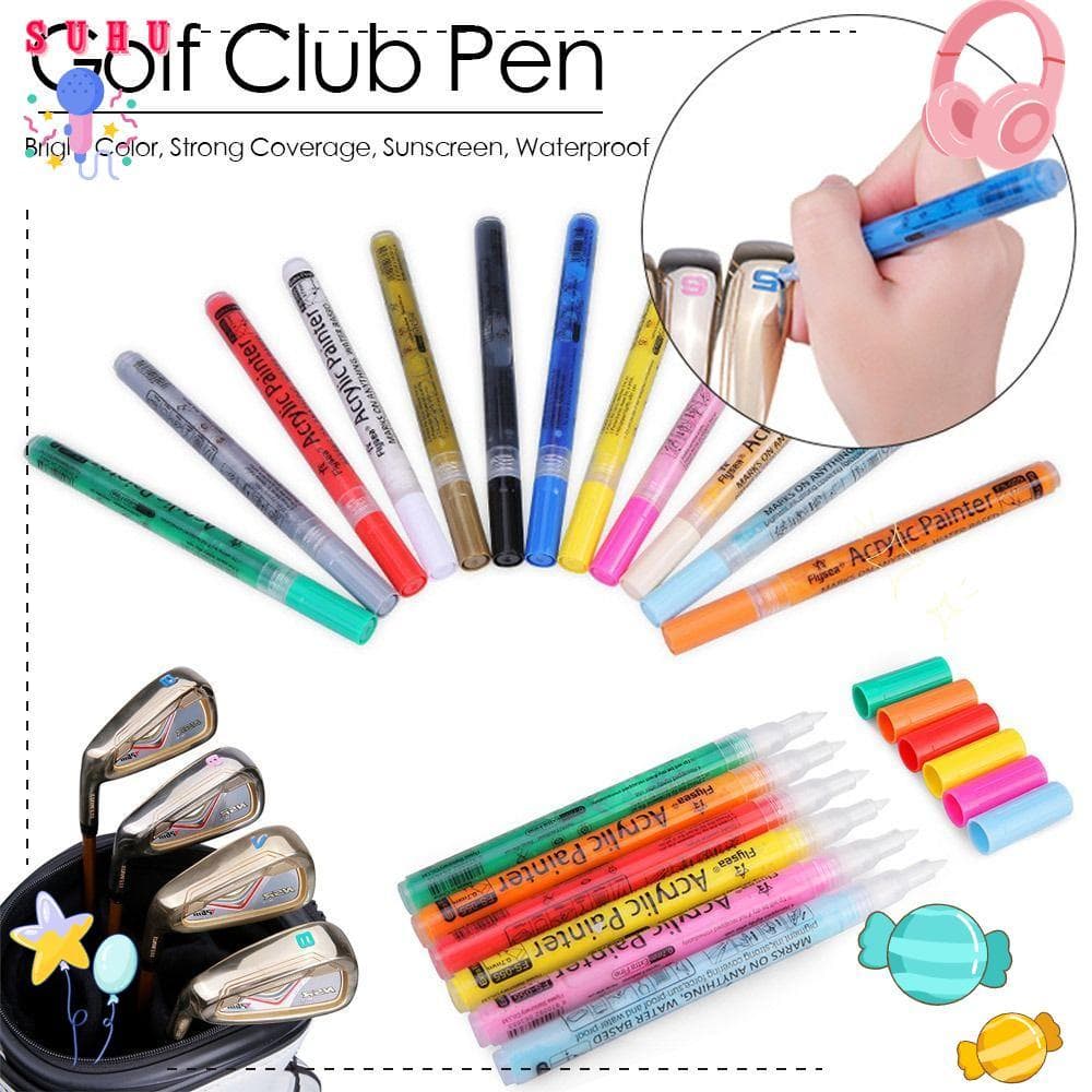 Caneta Que Muda De Cor SUHU Brilhante Cobrindo Poder Pintor Acrílico À Prova D'água