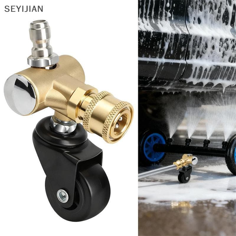 [EYS]/4 Pol . Qui Connect Lavadora De Pressão Limpador De Material Rodante Roda Giratória De 4000 PSI Para Lavagem De Vá