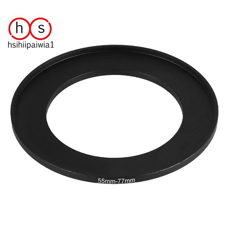 Adaptador De Anel De Filtro Intensificador De Câmera De Metal 55mm-77mm 55-77